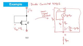 48 Small Signal Analysis of the MOSFET T Model and Body Effect [upl. by Eberta42]