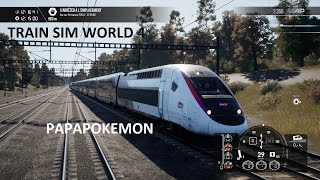 TRAIN SIM WORLD 4 031 horaire TGV 6116 PARIS GARE DE LYON [upl. by Best]