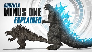 Godzilla MINUS ONE Explained  InDepth Analysis [upl. by Nonohcle]