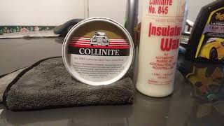 Collinite 476s paste wax layered with collinite 845 insulator wax [upl. by Rigdon]