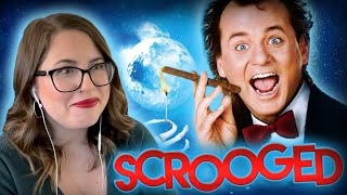 SCROOGED 1988  First Time Watching  Movie Reaction [upl. by Yaffit]