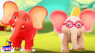 Ek Mota Hathi Hindi Rhyme एक मोटा हाथी Nursery Rhymes amp Cartoon Videos For Kids [upl. by Nadabus432]