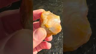 Colorful Carnelian carnelian agate gemstone rockhounding rockhound minerals crystals pnw [upl. by Zarah]