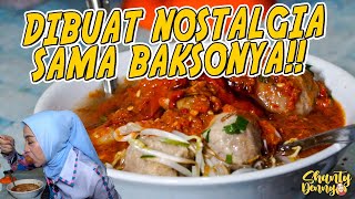 DIBUAT NOSTALGIA DENGAN BAKSONYA BAKSO PAK RUKUN [upl. by Nellahs920]