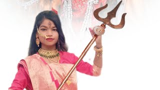 দুগ্গা এলো  Dugga Elo  Monali Thakur  Dance Cover pujakumari  Durga Puja 2024 Danceshorts [upl. by Enamrej]