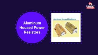 Aluminum and Silicone Resistors by Sure Resistors Vasai [upl. by Ludeman469]