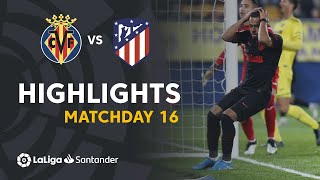 Highlights Villarreal CF vs Atletico Madrid 00 [upl. by Preuss]