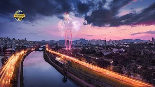 OBRAS DA MAIOR RODA GIGANTE DA AMÃ‰RICA LATINA COM 90m FINALMENTE COMEÃ‡A A SUA CONSTRUÃ‡ÃƒOðŸŽ¡ðŸ‘ðŸ¼â¤ [upl. by Eylatan]