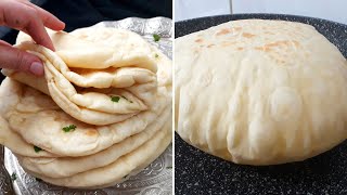 ZO MAAK JE TRADITIONELE TURKSE FLATBREAD BALON BROODJES  TURKSE BAZLAMA [upl. by Aerised480]