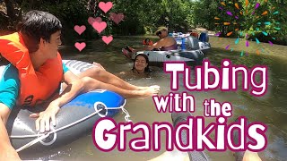 River tubing with the grandkids on the Comal [upl. by Averat]