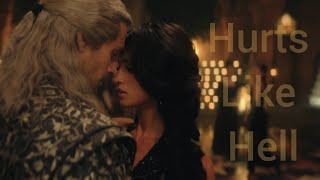 Geralt amp Yennefer  Hurts Like Hell [upl. by Berkeley399]