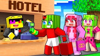 Minecraft But I Open a Hotel [upl. by Yenaj803]