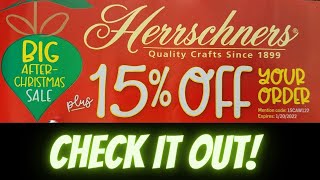 HERRSCHNERS BIG AFTER CHRISTMAS SALE [upl. by Clorinda]