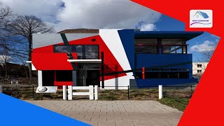 Xavier Delory imagines Gerrit Rietvelds Schröder house covered in De Stijl paintwork  Beauty Archi [upl. by Afrika]