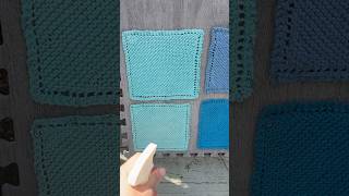 Blocking dishcloths [upl. by Eekram]