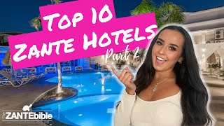 ZANTE TOP 10 HOTELS  Part 2 2023 [upl. by Brause]