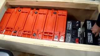 1000Ah Battery Bank Part7  The final Battery Inverter Configuration [upl. by Eimak]