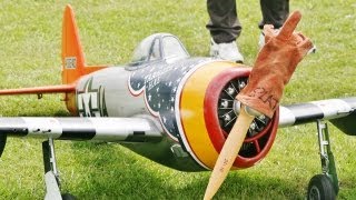 TJD RC MODELS WARBIRDS DISPLAY  WESTON PARK RC MODEL AIRSHOW 2013 [upl. by Constanta52]