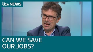 Can we save our jobs Robert Peston reveals his two biggest concerns  ITV News [upl. by Ogires]