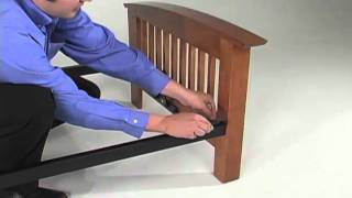 Serta Futon Frame How to Assemble [upl. by Hcab322]