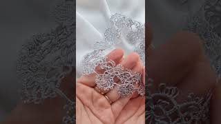 tatting jewelry frivolite diy [upl. by Necaj815]