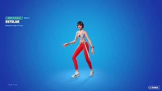 Fortnite new emote ESTELARSTARLIT [upl. by Orfield46]