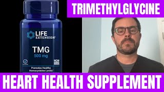 TMG by Life Extension Review Heart Health Supplement and Homocysteine reducer Trimethylglycine [upl. by Ardnoik]