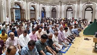 AZAN amp NAMAZ E MAGRIB ISHA KHOJA SHIA ISHNA ASHARI JAMA MASJID Mumbai INDIA 6 28PM [upl. by Akeimahs]