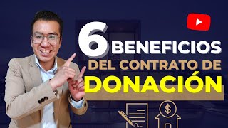 ✍✍ Contrato de DONACIÓN  Beneficios de HEREDAR en VIDA [upl. by Akinajnat]