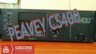 Peavey CS400 USA Amplifier Full Review [upl. by Alial]