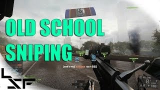 Old School BF4 AMR2 Aggressive Recon  Sniping Tips Battlefield 4 [upl. by Plate]