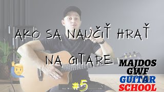 Ako sa naučiť hrať na gitare [upl. by Barcus]