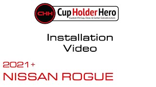 CupHolderHero for 2021 Nissan Rogue  Install Instructions [upl. by Nnaes]