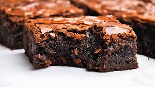 The Best Fudgy Brownies Recipe  Simple Way Of Making The Perfect Fudgy Brownies [upl. by Ennaoj]