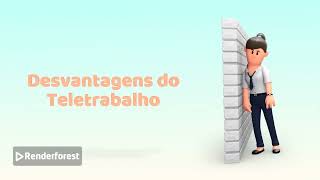 Vantagens e Desvantagens do teletrabalho [upl. by Herminia]