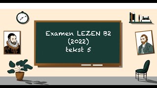 Examen LEZEN B2 2022 tekst 5  STAATSEXAMEN NT2 programma II [upl. by Allison998]