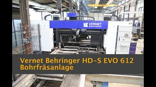 Vernet Behringer HDS EVO 612 Bohrfräsanlage [upl. by Groome882]