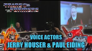 Transformers G1 Sandstorm amp Perceptor Voice Actors Jerry Houser amp Paul Eiding Behind The Mic Details [upl. by Philps]