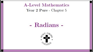 MATHS Y2 PURE CHAPTER 5 5 4 Areas of Sectors and Segments [upl. by Langbehn649]