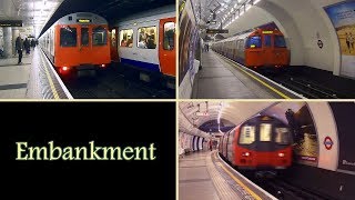 Embankment Tube station  London Underground [upl. by Adiaj102]