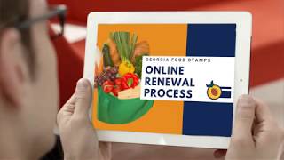 How to Renew your Georgia Food Stamps Online [upl. by Ferino]