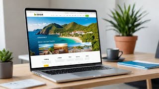 Responsive Travel Website Design Using HTML CSS amp JavaScript [upl. by Lodmilla]