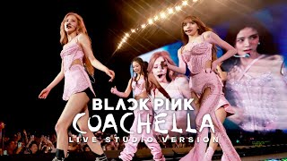 BLACKPINK  WHISTLE  COACHELLA 2023 Live Band Studio Version [upl. by Colman834]