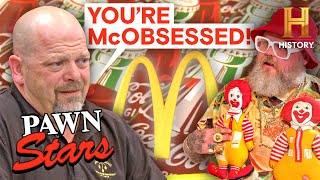 Pawn Stars Battle of the BIG Brands McDonalds Coca Cola amp More [upl. by Pierson604]