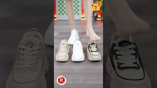 Popular platform heightincreasing womens shoes [upl. by Lucila]