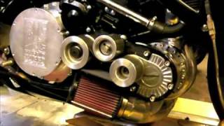 262bhp Supercharged Suzuki BKing dyno run [upl. by Birgitta230]