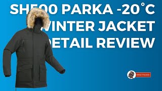 Decathlon winter Parka jacket review SH500 UltraWarm 20°C  Best parka in 2023 [upl. by Adnaluy]