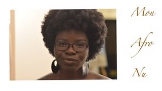 °38° Mon afro nu  Vidéo réponse à TiaMendy Cheveuxafro [upl. by Oap]