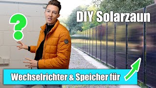 Perfekter Wechselrichter und Batteriespeicher für PVZaun und 30kWp Solaranlage [upl. by Arimat]