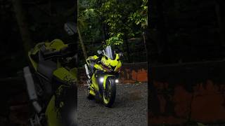 R15 v3 full system exhaust install 💥 R15 v3 modified ❤‍🔥 r15v3 ytshorts shorts viral [upl. by Lunseth440]